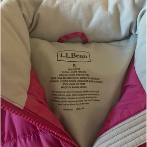 LL Bean Puffer Jacket Small
